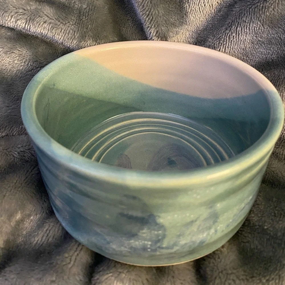 Hilborn Pottery Multi-Purpose Bowl Pottery  One Handle Shawan Bowl Ceramic UBV